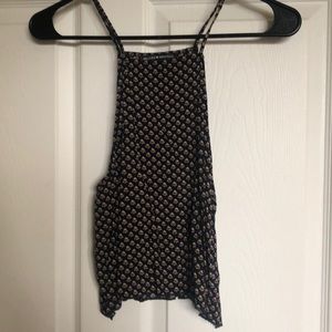 Flowered brandy melville tank